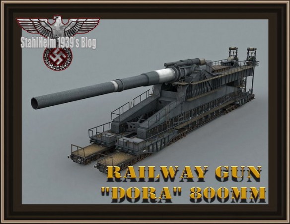What if the Schwerer Gustav had a shell ten times bigger? What